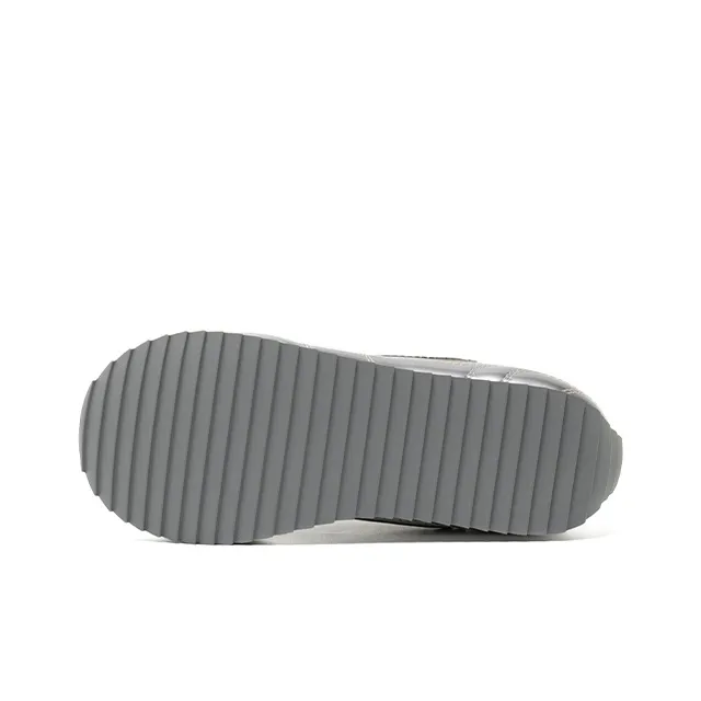 OLD ORDER OGOAL Collection Slip Resistant Height Increasing Low Top Casual Shoes Unisex Silver-4