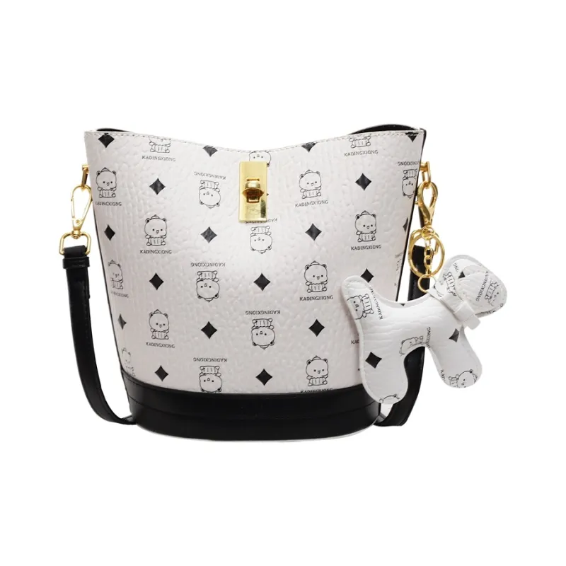 BAODIDAISHU PU Shoulder Bag Crossbody Bag Regular Women's White/Black/Ecru/Pink/Brown-15