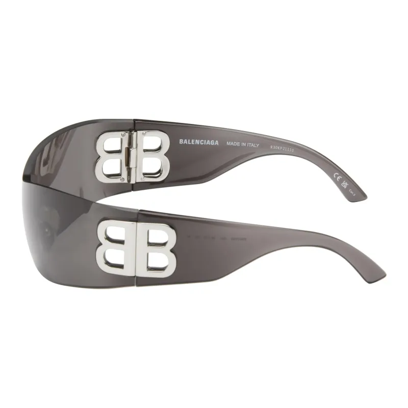 Balenciaga Shield Frame Logo Sunglasses-1