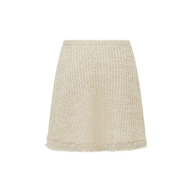 D'zzit Casual Short Skirts Women's Gold-1