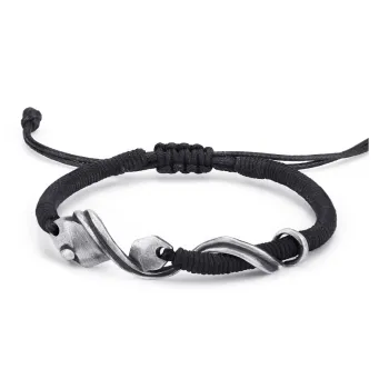 Silver Art 999 Fine Silver Pure Silver Bracelets Men's