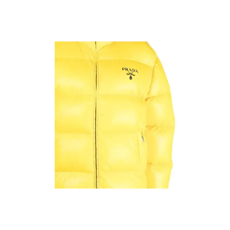 PRADA FW22 Down Jacket Coat Winter Women's Yellow-5