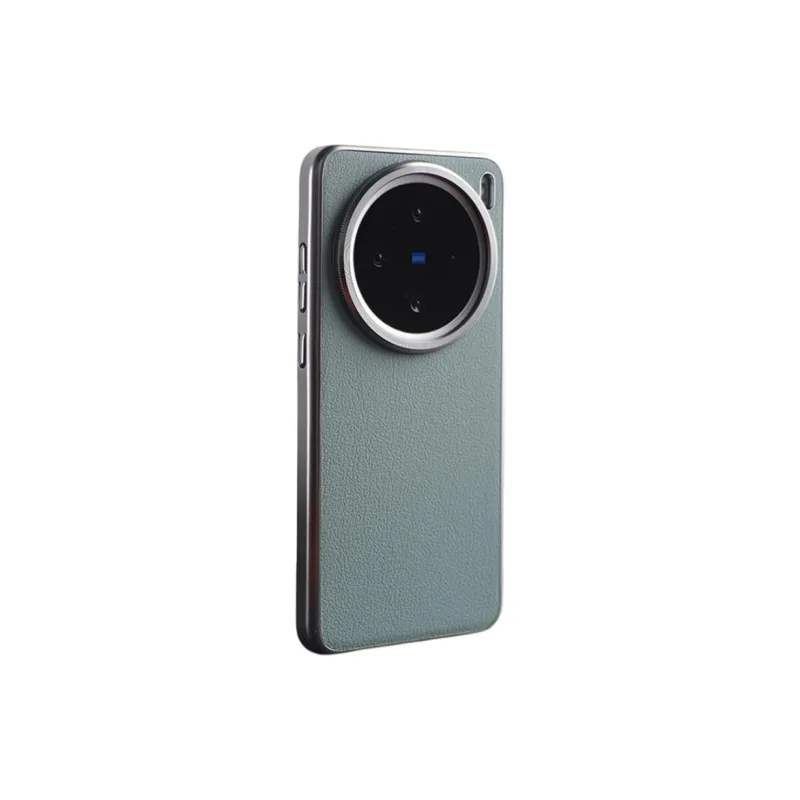 TXBX PC Material Electroplated Frame Litchi Grain Phone Cases Compatibility With Vivo X100/X200 Ultra Collection-8