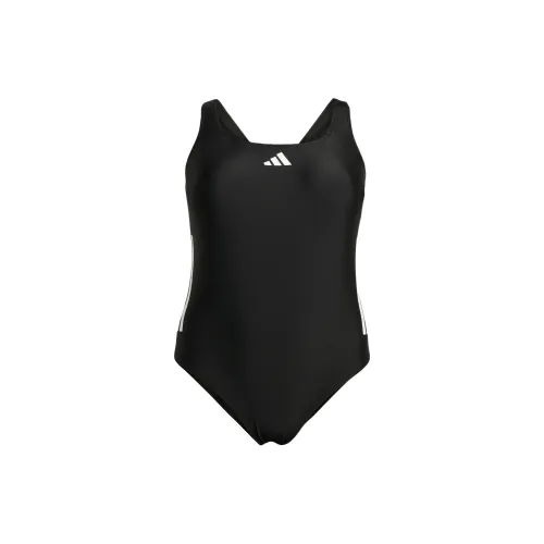 Adidas Free Shipping With AdiClub 3 Stripes C Back Swimsuit Plus Size