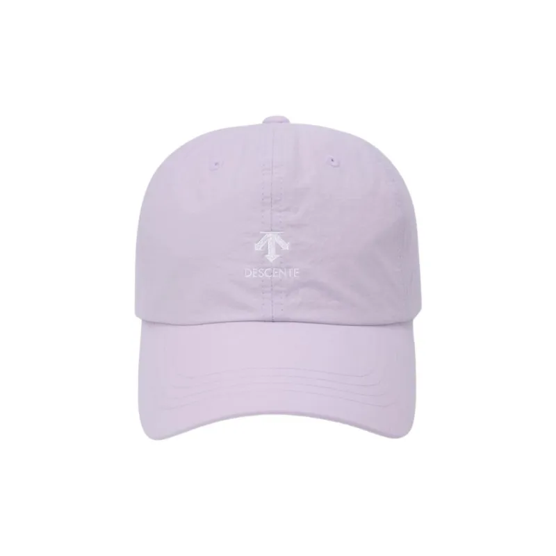 DESCENTE Cotton Baseball Caps Unisex Lavender-1