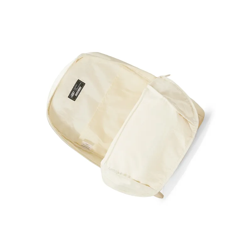 Skechers Fabric Big Eyes Backpack Regular Unisex Light Sand Yellow, Large Eyes Stickers Packaged Individually-3