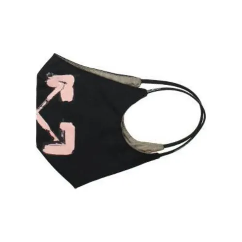 OFF WHITE Cotton Face Masks Women
s Pink