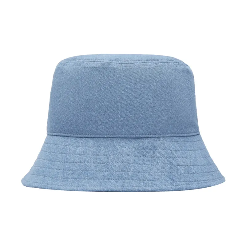 Champion Cotton Bucket Hats Unisex Black/Denim Blue/Light Bone-5