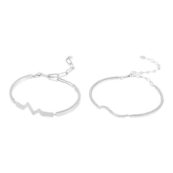 HUAYA Synthetic Cubic Zirconia Bracelets Unisex