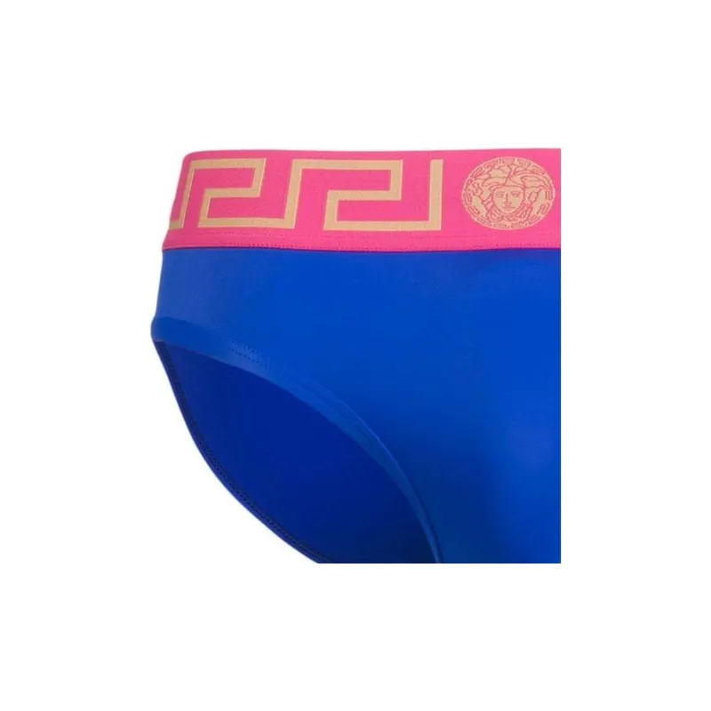 VERSACE Swimming Shorts Men Blue-4