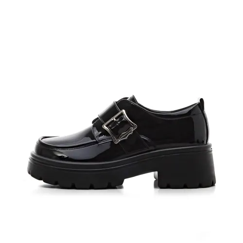 Warrior Loafers 5.5CM Women's Black