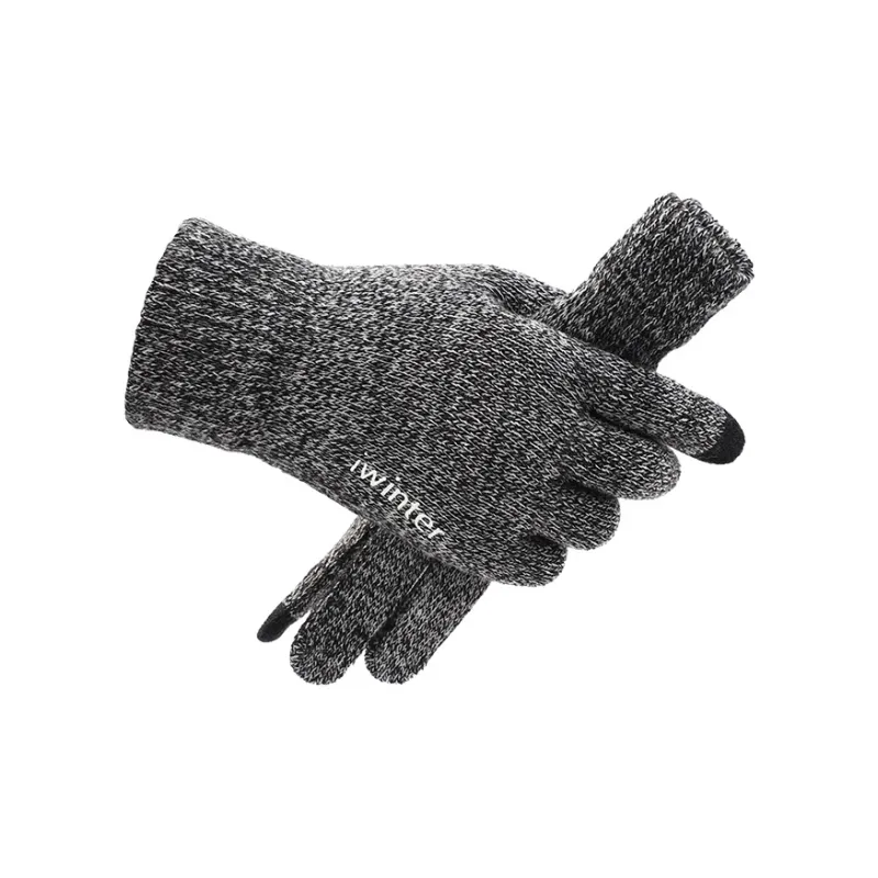 Shizhu Stretch Knit Gloves Men's-0
