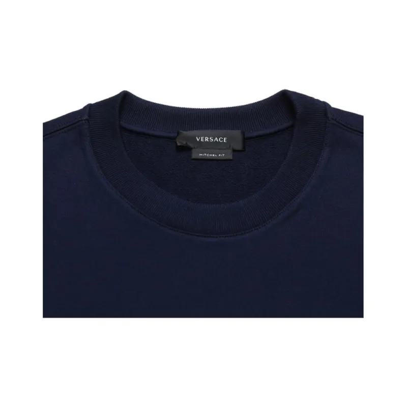VERSACE Sweatshirts Men Navy Blue-5