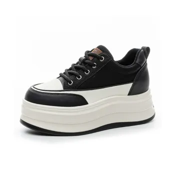 MABEL&CO Low Top Skateboard Shoes Women's Black