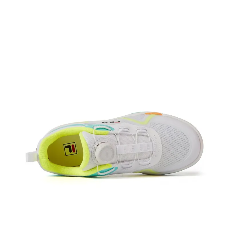 FILA KIDS Low Top Kids' Skateboarding Shoes FILA White/Transparent Blue Teenagers-1