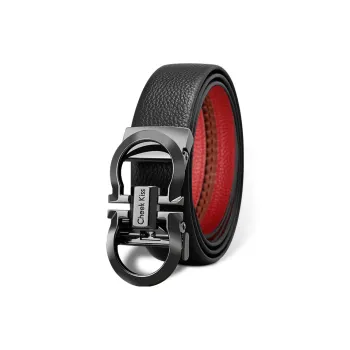 Cheekkiss Zinc Alloy Leather Belts Men's 3.5cm