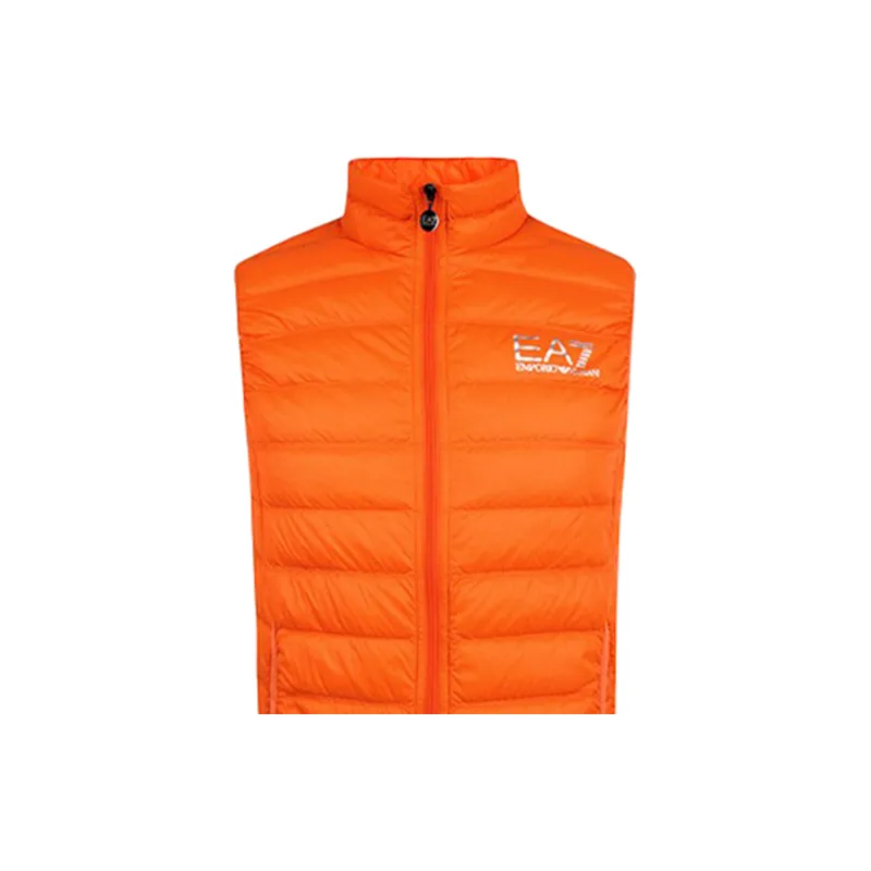 EMPORIO ARMANI Logo Printed Quilted Padded Gilet-3