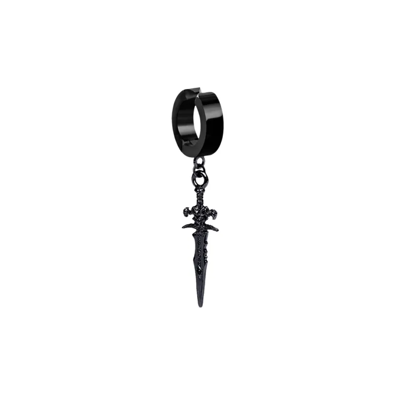 HAZYOU Alloy No-Hole Clip-on Earrings Unisex-0