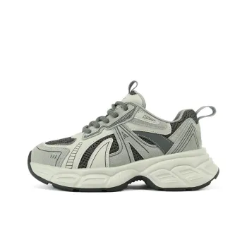 UBZ Breathable Chunky Sneakers Women's Xingji Gray