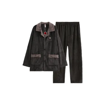 FENTENG Pajama Set Men's Noble Gray