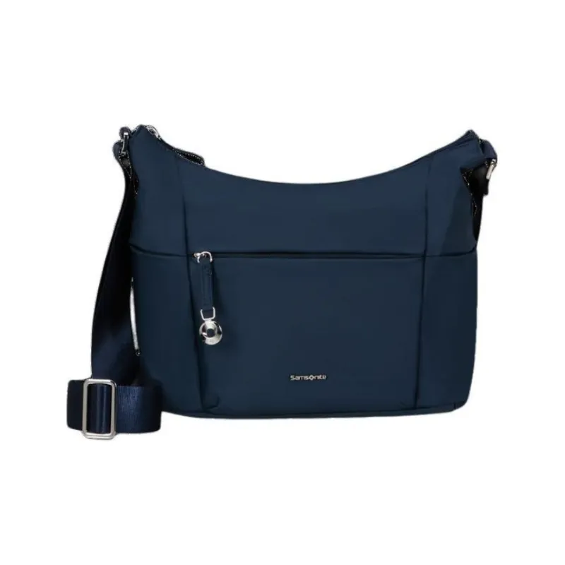 SAMSONITE Nylon Shoulder Bag Small Size Unisex Dark Blue-0