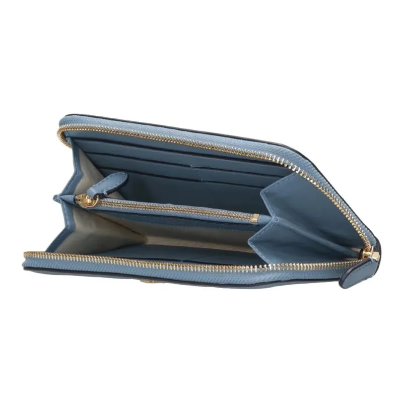Ralph Lauren Leather Wallet Women's Blue-2