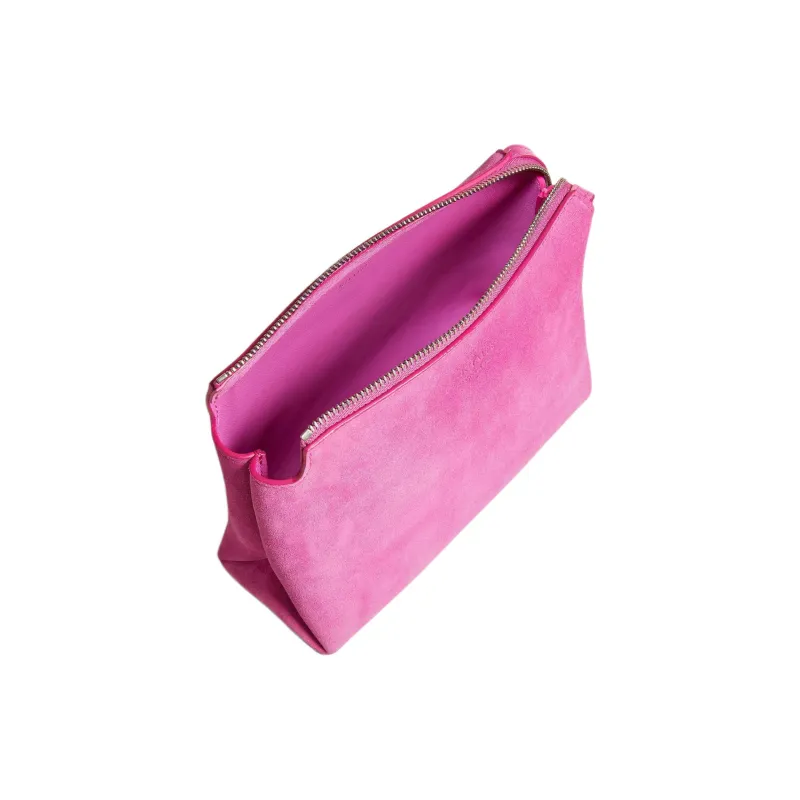 KHAITE Goatskin Clutch Women's Pink-3