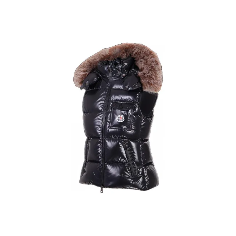 Moncler Vests Women's Black-2