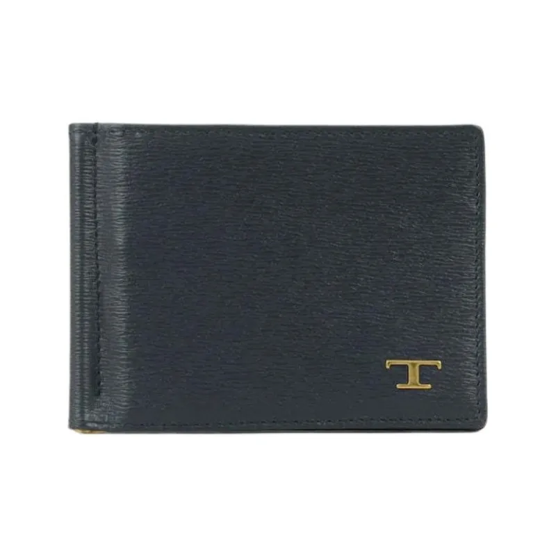 TOD'S Leather Wallet Men's Black-0