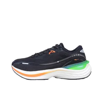 Erke Cushioning, Slip Resistant, And Abrasion Resistant Low Top Casual Running Shoes Men's Black