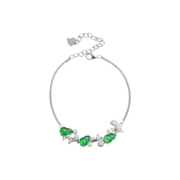 Oriental Jade Ice Glutinous Bracelets Women's