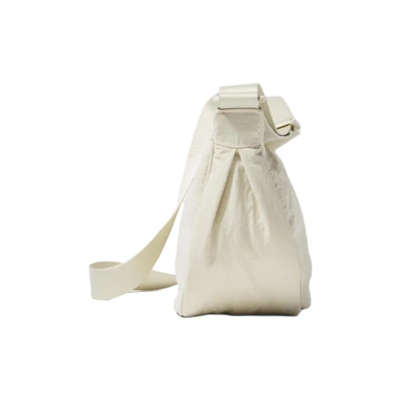 UNIQLO Nylon Crossbody Bag, Shoulder Bag Regular Women's Light Beige-1