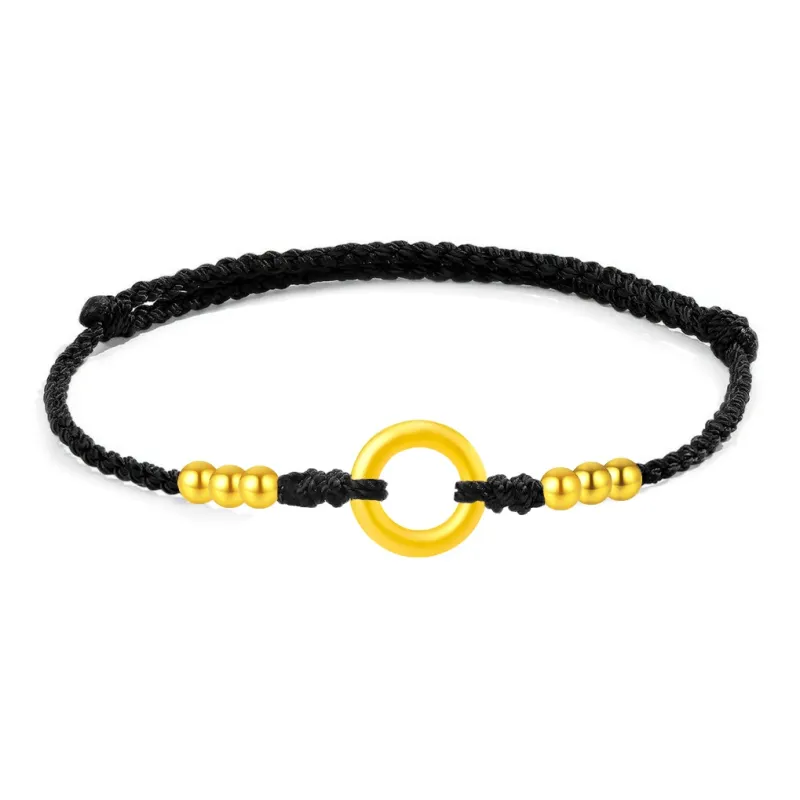SINO GEM Gold Bracelet Unisex-2