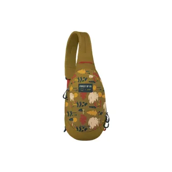OSPREY Polyester Sling Bags Crossbody Bags Unisex Forest Print