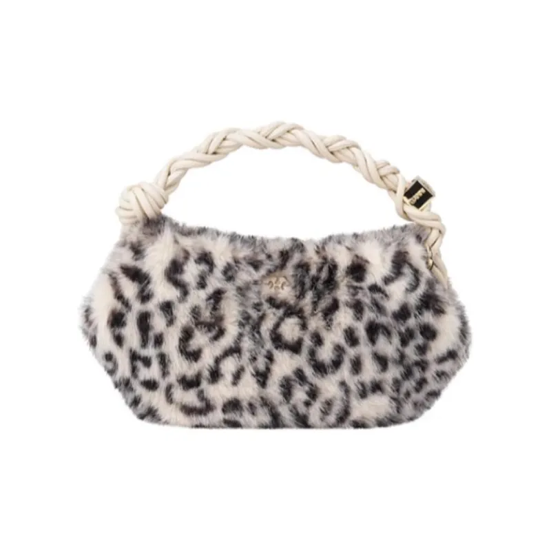 GANNI Fabric Crossbody Handbags Mini Women's Leopard Print-0