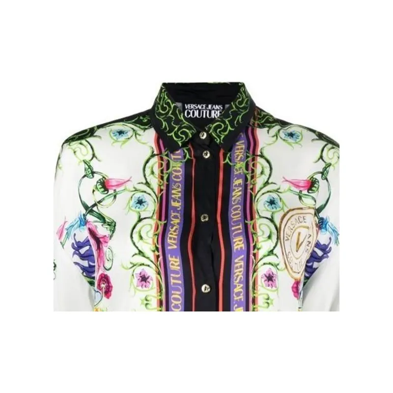 VERSACE Jeans Couture Logo print Shirt-4