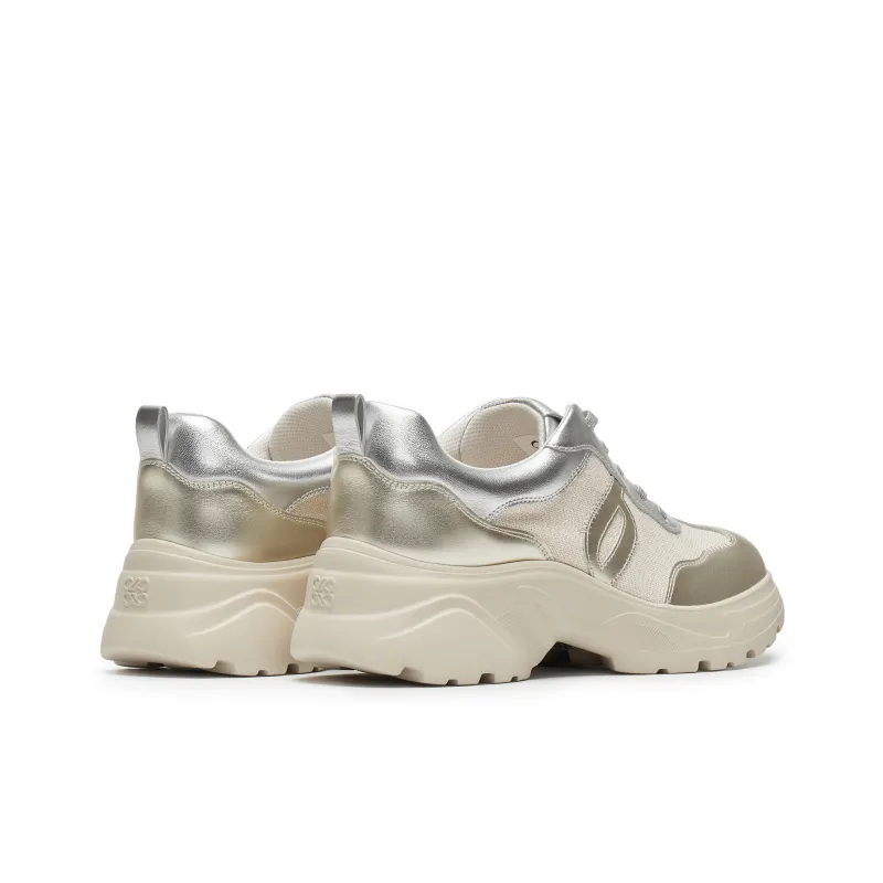Joypeace Midsummer Light Years Low Top Casual Shoes Women's Gold-4