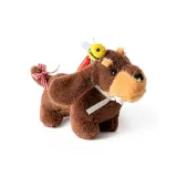 Vigno Polyester Charm Bag Accessory Medium Size Women's Brown