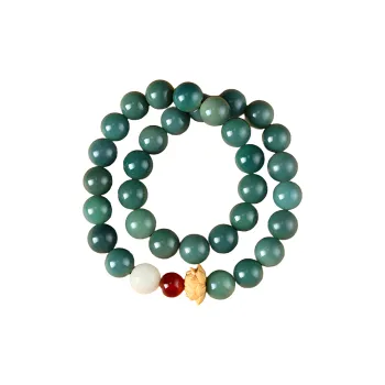 SHUZHUO White Jade Bodhi Bracelets Unisex