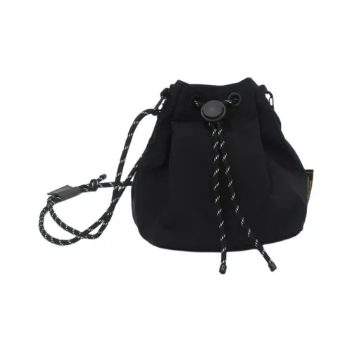 POSTGENERAL Nylon Shoulder Bag Crossbody Bag Unisex Black