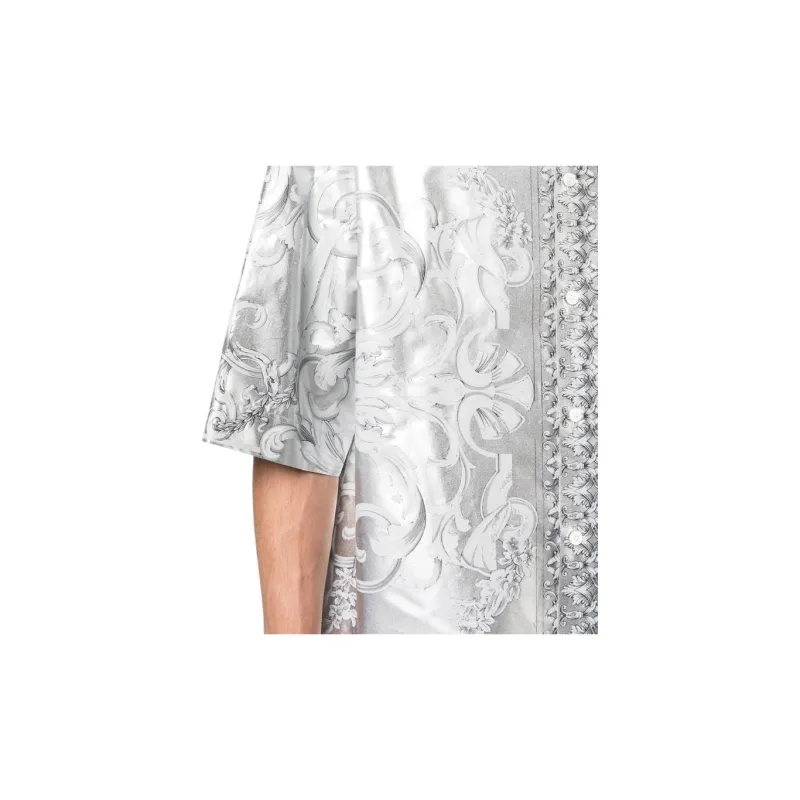 VERSACE FW22 Shirt Men's Silver-4