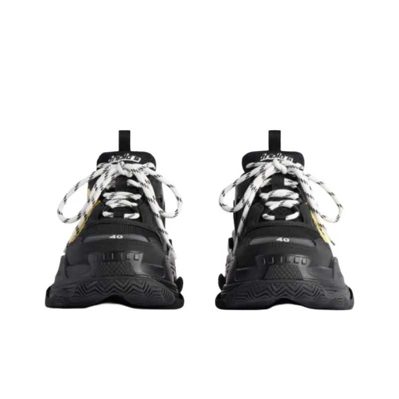 Balenciaga Triple S Tape Type Lace Up Sneakers Women's-3