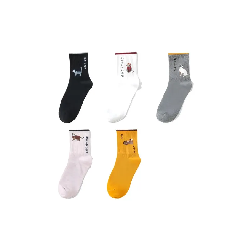 Lanza Women's Mid Calf Socks-1