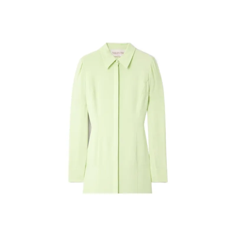 Valentino Long-Sleeved Dresses Women's Green-2