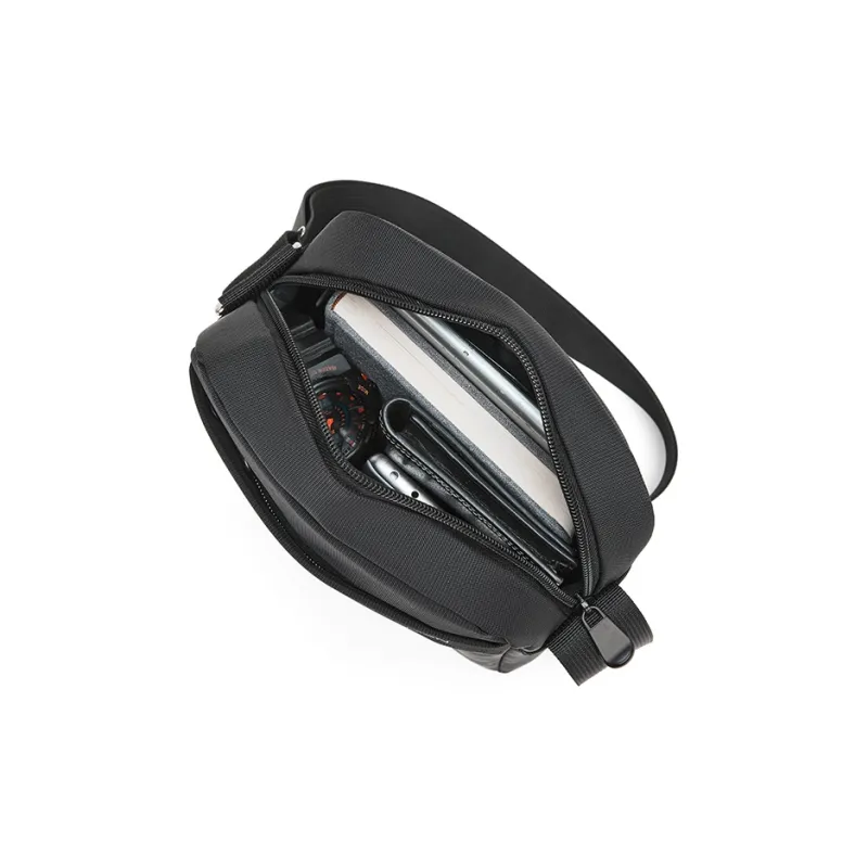 BOSTANTEN Fabric Shoulder Bag Regular Unisex Black-5