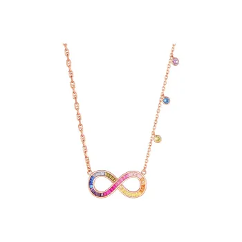 CHOW TAI SENG S925 Silver Necklaces Women's
