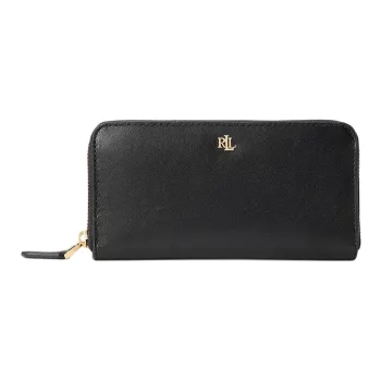 LAUREN RALPH LAUREN Leather Wallet Women's Black