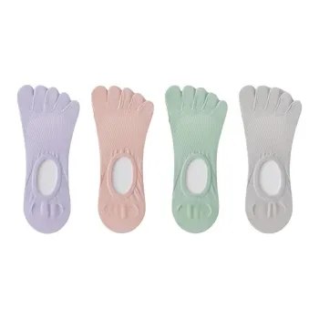 Thirteen day Season No Show Socks Women's 4 Pack