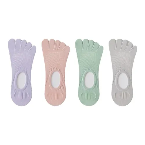 Thirteen day Season No Show Socks Women's 4 Pack