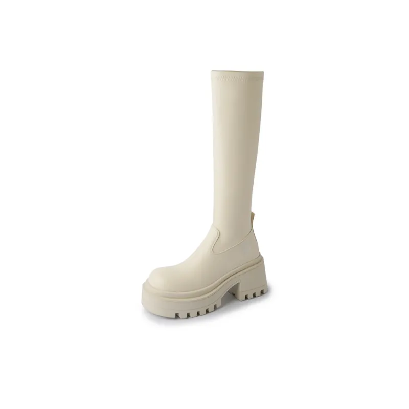 Mo Lin Knee-high Boots 8.0cm Women's-6